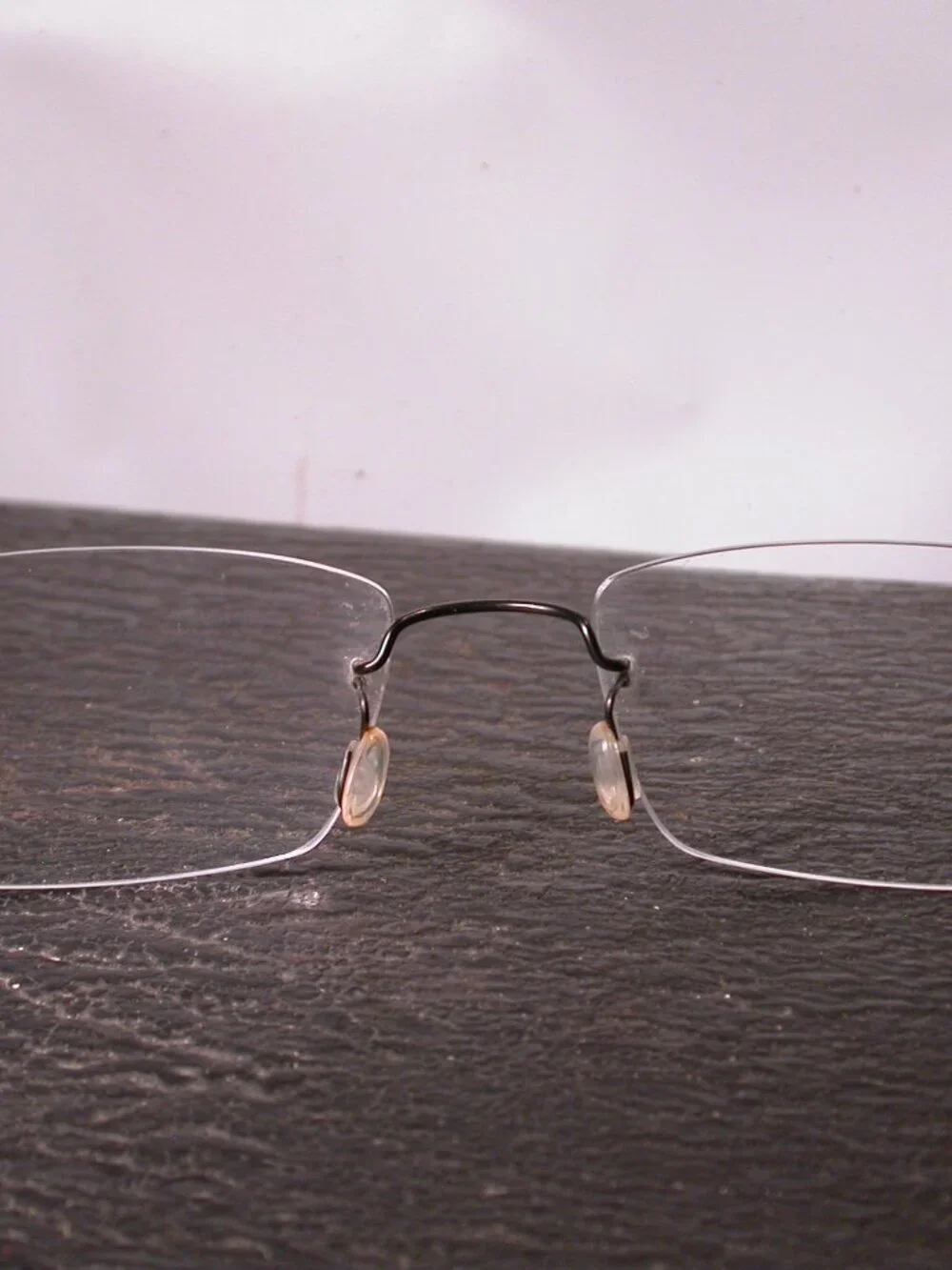 Lindberg Dark Gray Strip Titanium Modern Eyeglasses Frames Made in Denmark